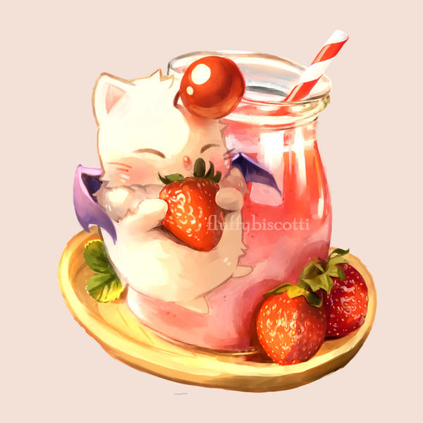 Moogle Talk Moogle by fluffybiscotti on DeviantArt