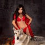 Red Riding Hood? stock