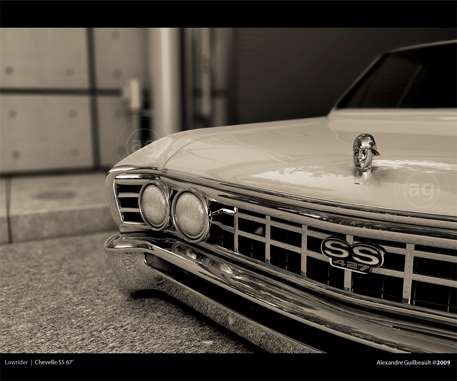 Lowrider Chevelle SS 67' - 3D