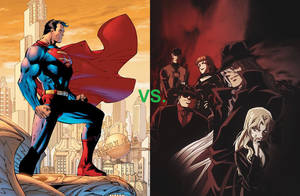 Superman vs Black Organization