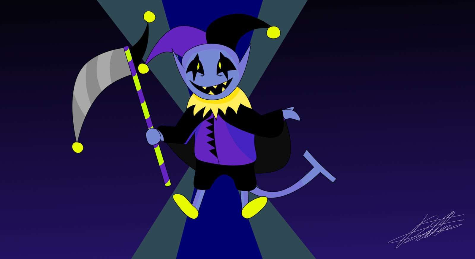 Deltarune Jevil by TheDalCar on DeviantArt