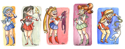 paint sketchies: Sailor Moon
