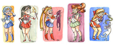 paint sketchies: Sailor Moon