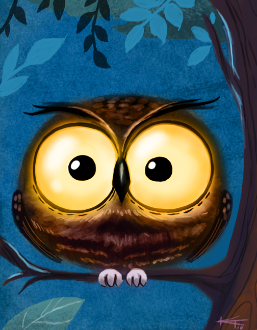 Daily Doodle Owl