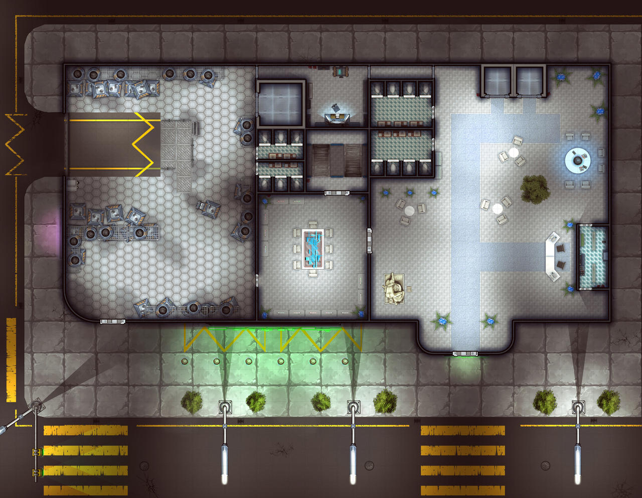 Medical Lab Facility - Ground Floor by gajusmaximus on DeviantArt