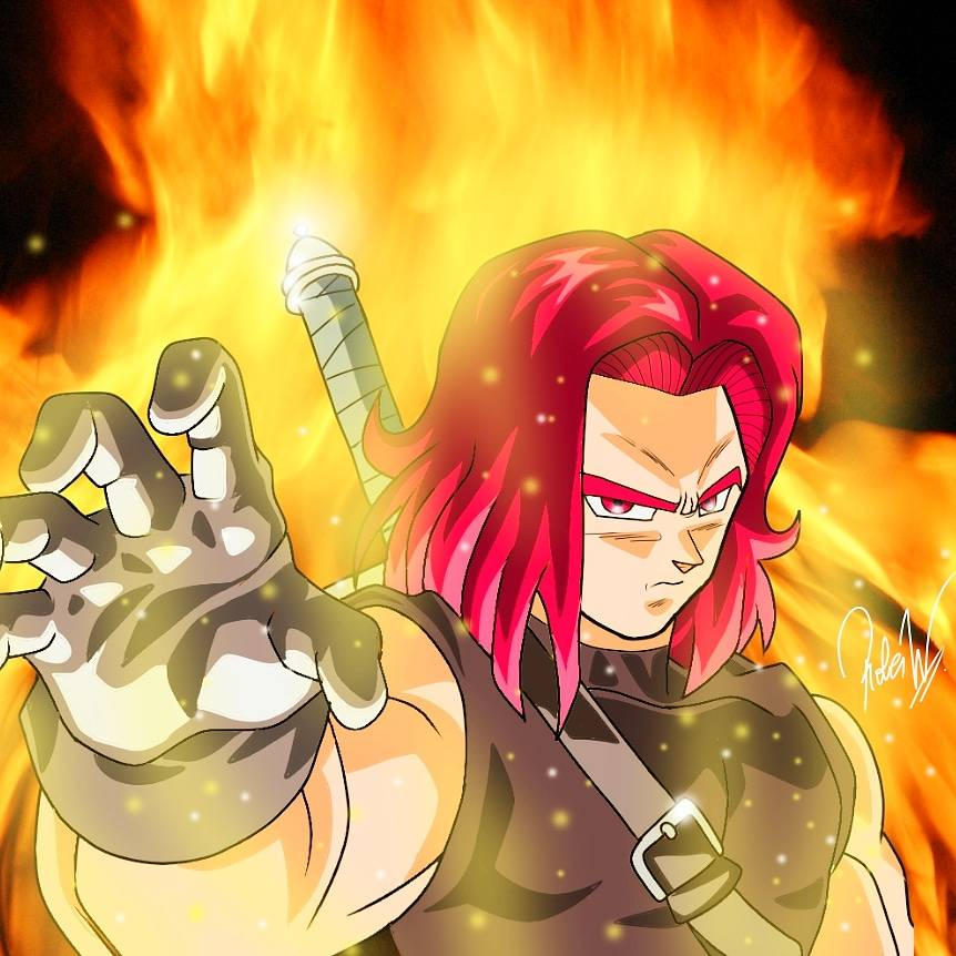 Trunks ssjd by roberwheeler on DeviantArt