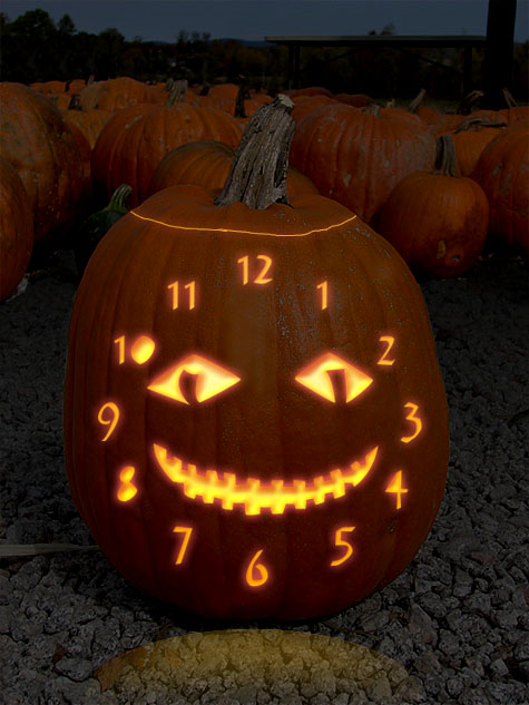 Pumpkin Clock