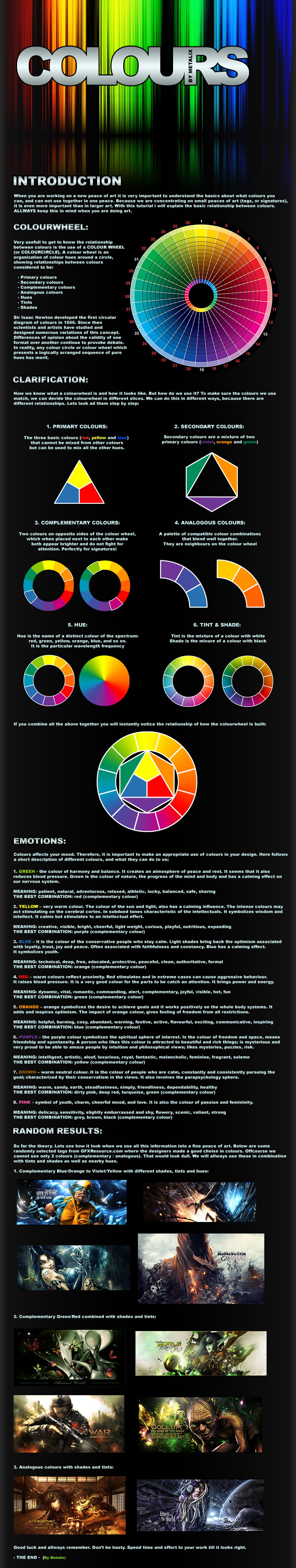 Colour Tutorial - Sig