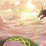 Rayquaza- across the sky