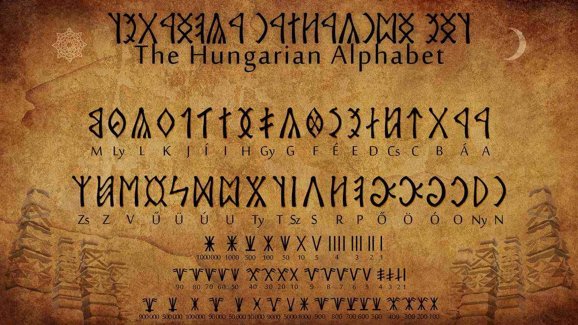Hunagran Runes Hungarian Runes by discouragedone on DeviantArt