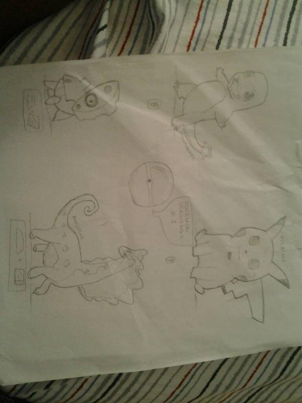 Pokemon Drawings #1 by NateTheGreat167 on DeviantArt