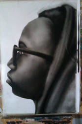 Airbrushed Portrait Piece