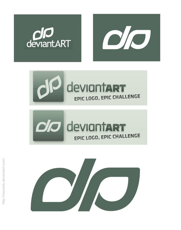 Deviantart Logotypes my deviantart logo 02 by Mouarte on DeviantArt