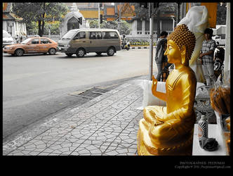 Budha on Street