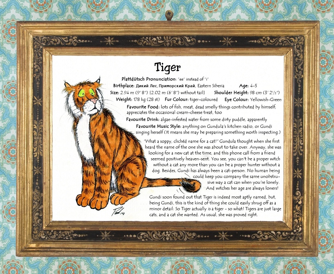 Character Sheet 2/9: Tiger