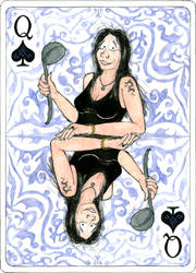 Gundula as Queen of Spades