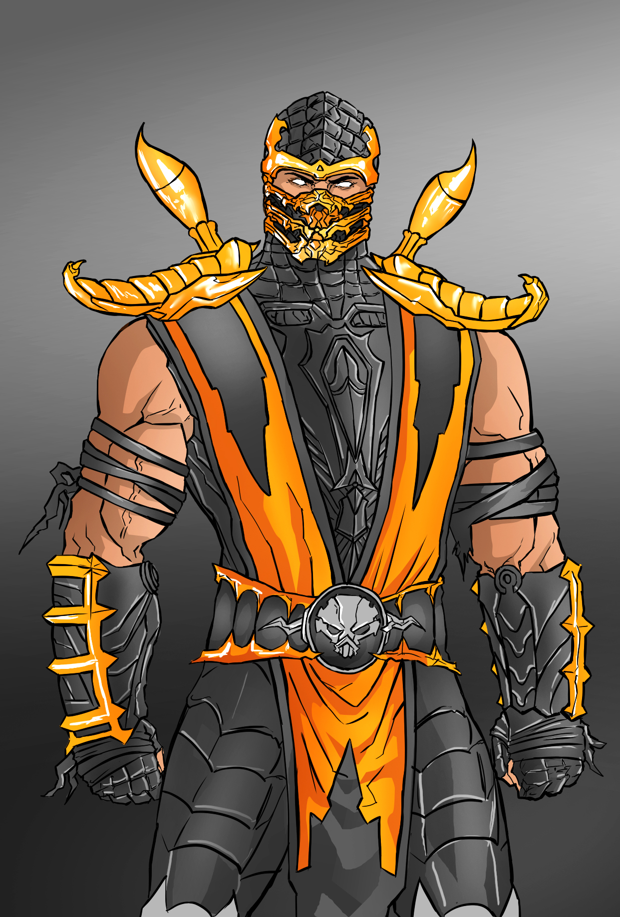 Mortal Kombat  Mortal kombat 9, Mortal kombat art, Scorpion mortal kombat