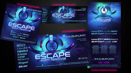 EDM Web Banner by stormclub