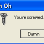 Error Message Screwed