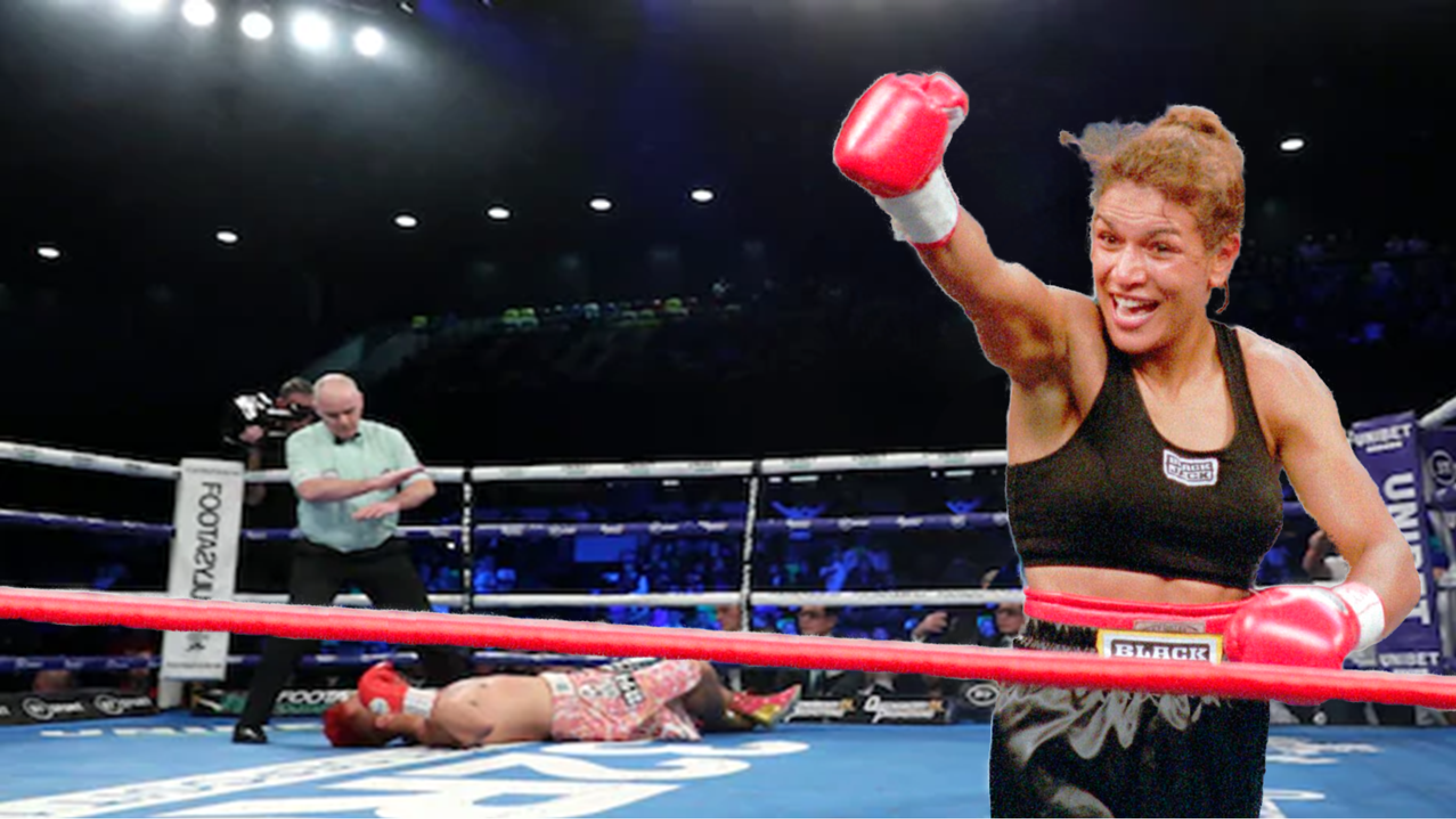 Lucia Rijker KO Winner by bootlegr on DeviantArt