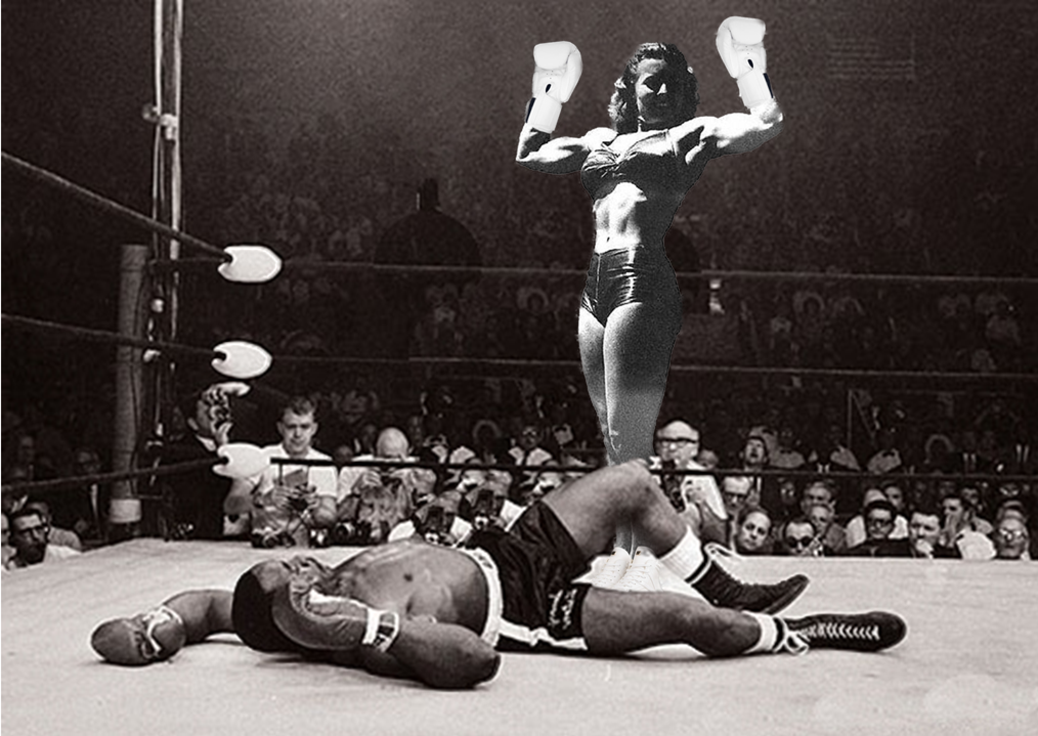 Abbye Pudgy Stockton KOs Liston in two by bootlegr on DeviantArt