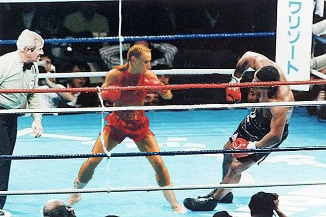 Babydoll Riley sends Tyson to dreamland by bootlegr on DeviantArt