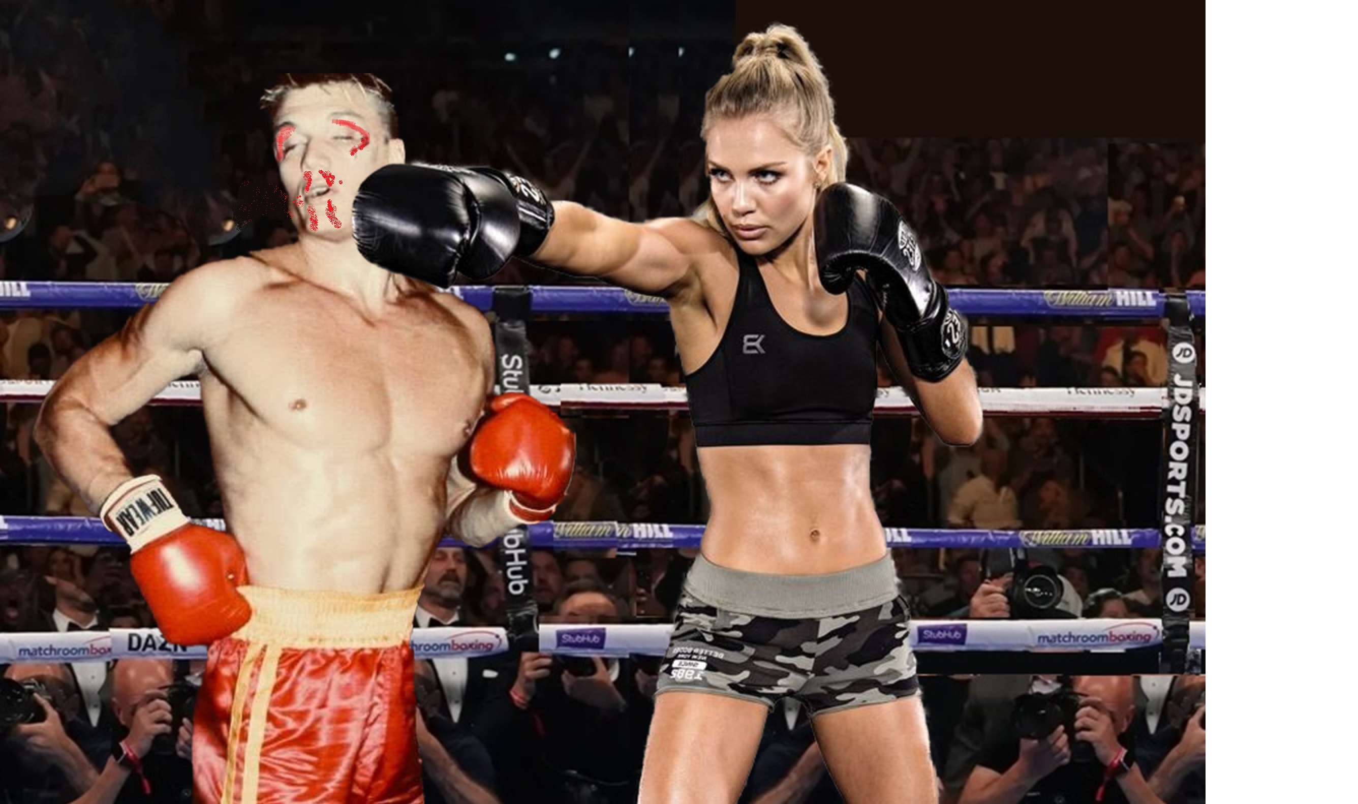 Ida Lungren gives daddy Dolph a beating by bootlegr on DeviantArt