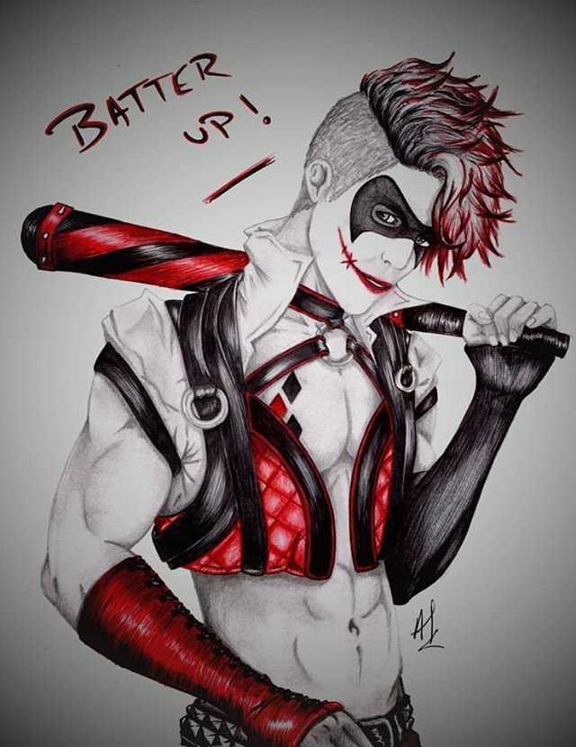 Male Harley Quinn