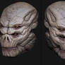 Alien head sculpt