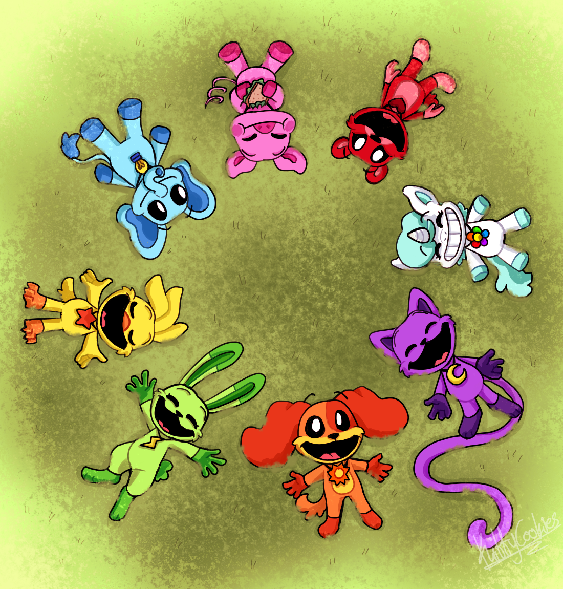 Smiling Critters Ripple Riptide The Smiling Critters by ItsKittyCookies0w0 on DeviantArt