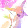 Espeon watercolor