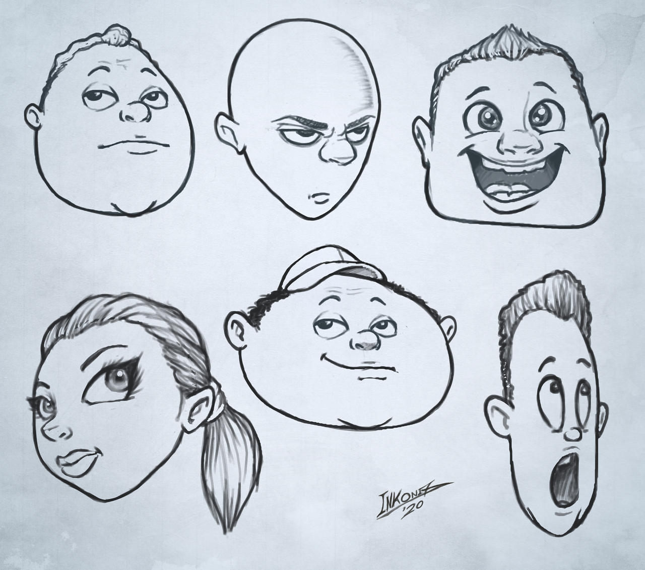 How to draw Cartoons Using Simple Shapes # 1 by Inkonix on DeviantArt How to draw Cartoons Using Simple Shapes # 1 by Inkonix on DeviantArt