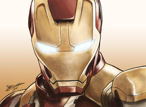 Iron Man (Tony Stark) Digital Painting