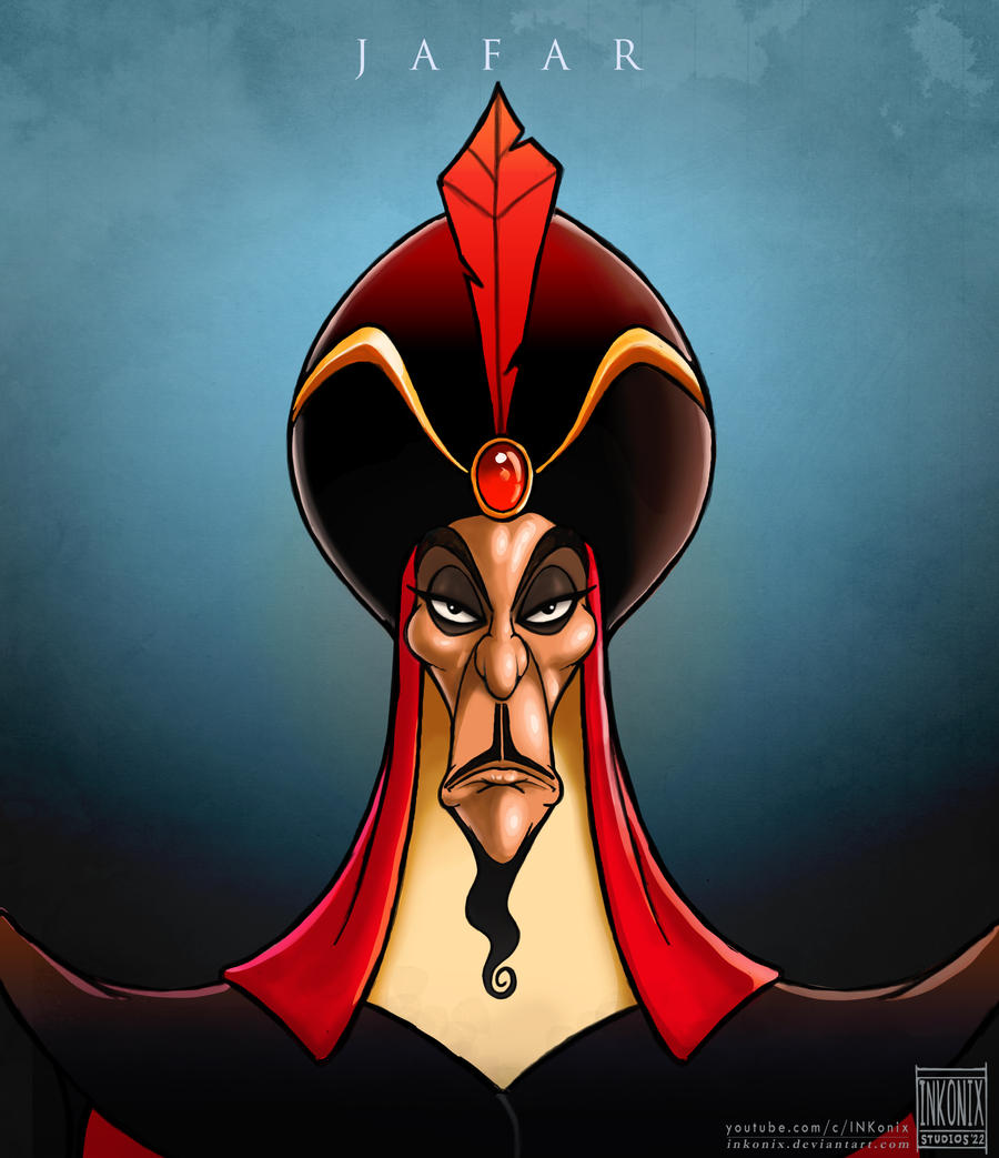 Jafar (Aladdin) by Inkonix on DeviantArt