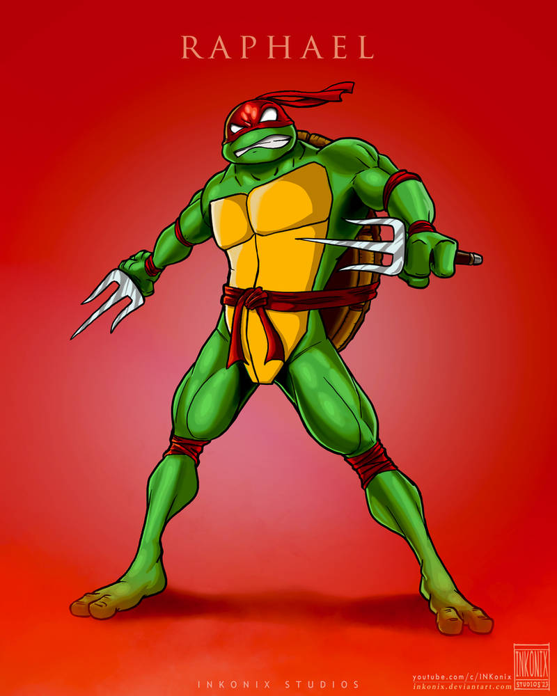 Raphael (Hero in a Half Shell) by Inkonix on DeviantArt