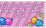 You're so sweet stamp