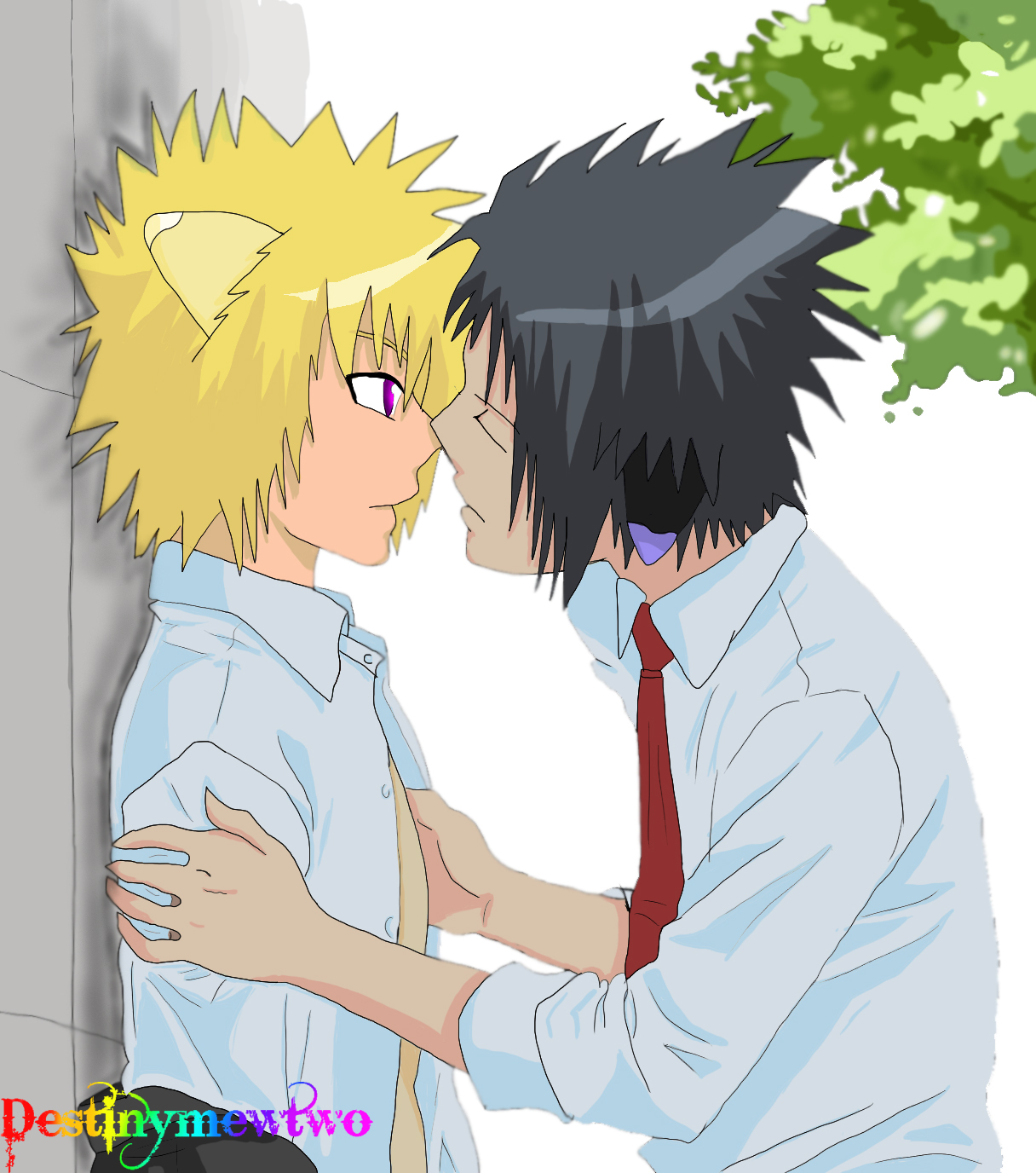 Neko Neko: Student-teacher relationship coloured by Meg-L-Walker on DeviantArt Neko Neko: Student-teacher relationship coloured by Meg-L-Walker on DeviantArt