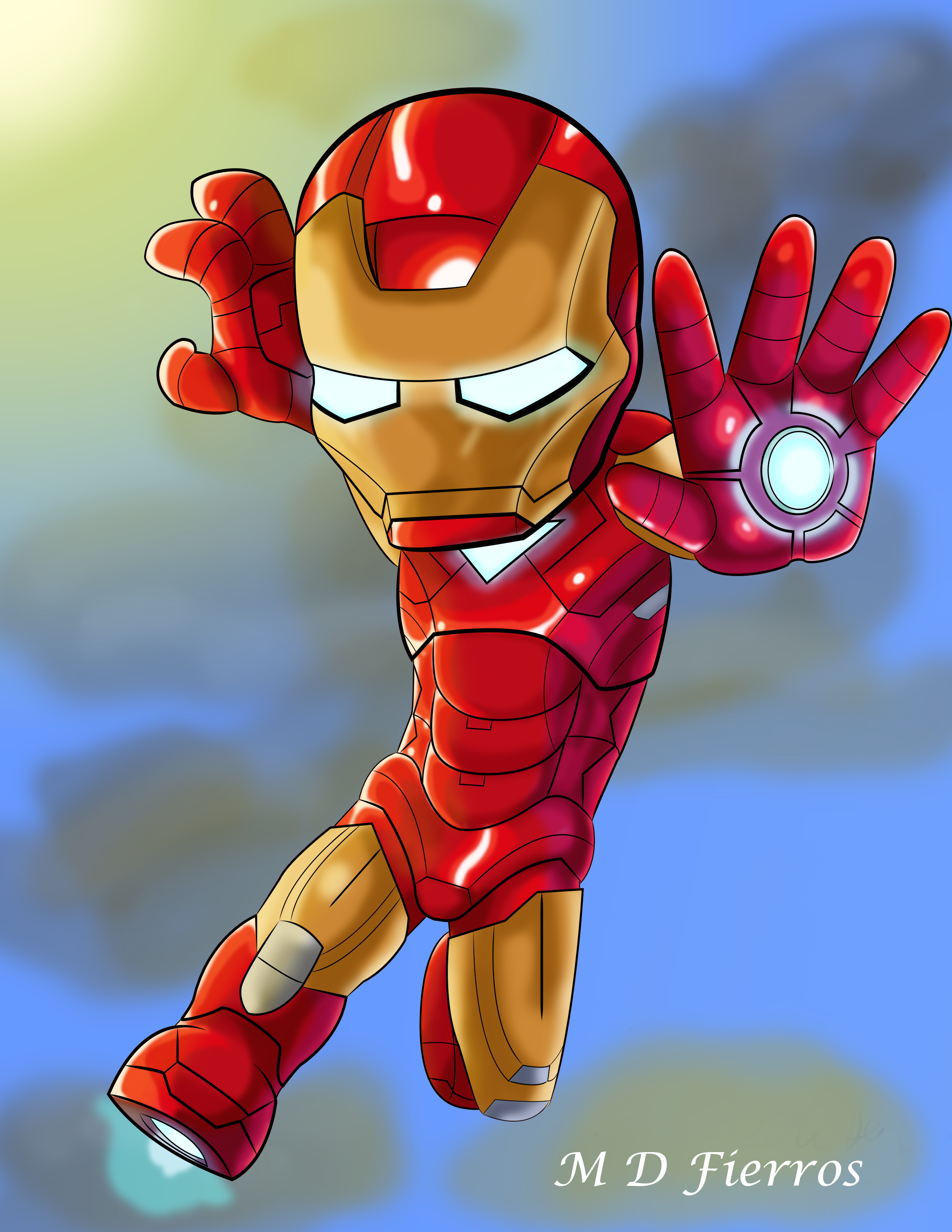 Chibi Iron man by Ironmatt20 on DeviantArt