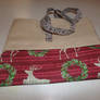 Christmas Reindeer and Wreaths Tote Bag