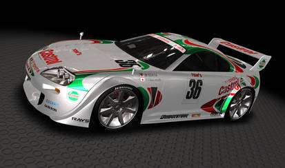 Castrol Tom's Supra Race Car