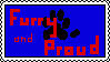 Furry and Proud Stamp