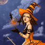 Orange witch