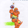 Samus and the metroid