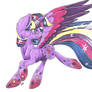 Mane 6 - Twilight sparkle - Rainbow power