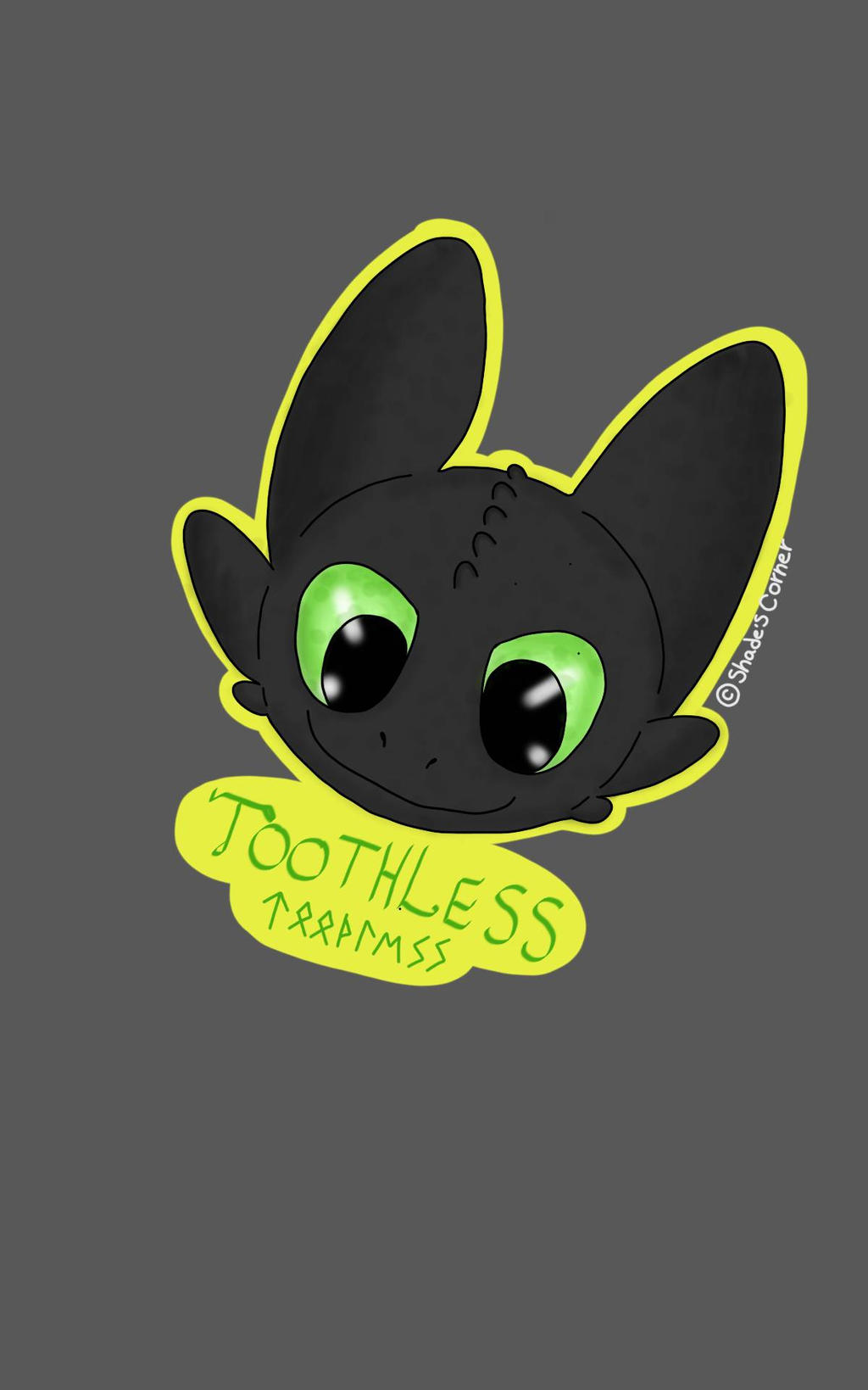 Toothless :) by ShadeMonroe on DeviantArt