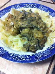 Tempeh-Mushroom Stroganoff by The-Hero-Of-Thyme
