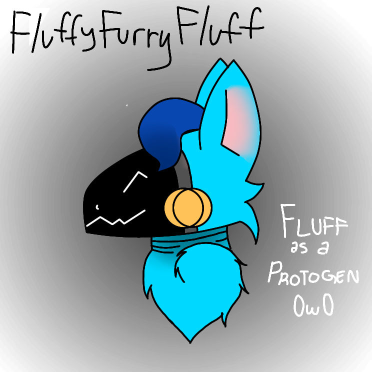 Protogen Art by FluffyFurryFluff on DeviantArt