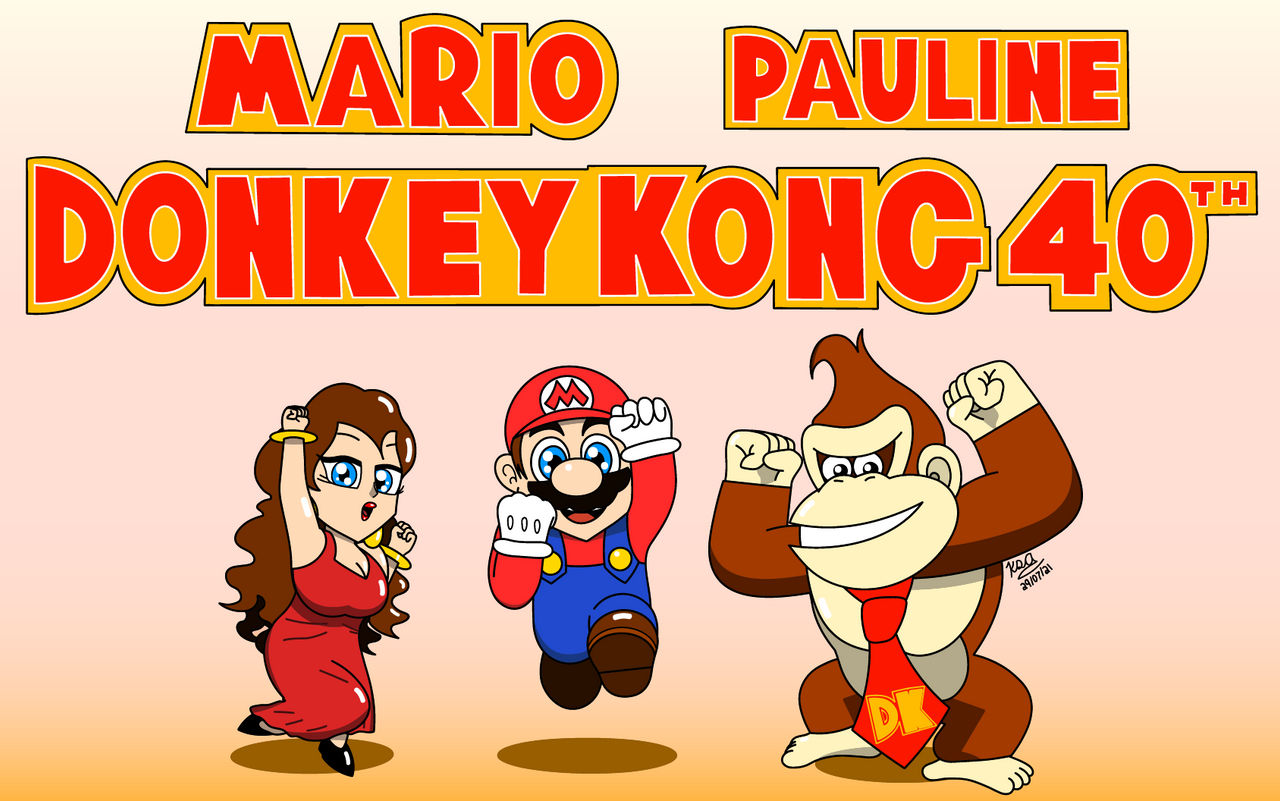 Donkey Kong celebrates its 40th anniversary today
