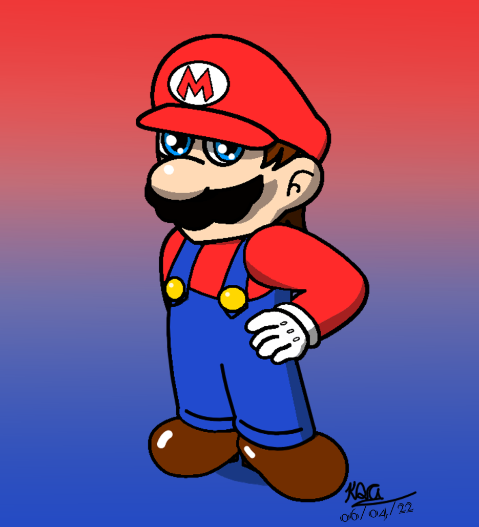 Mario Cartoon Deviantart Mario by kei4dan on DeviantArt