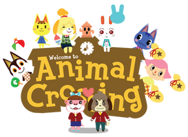 Animal Crossing Logo Art